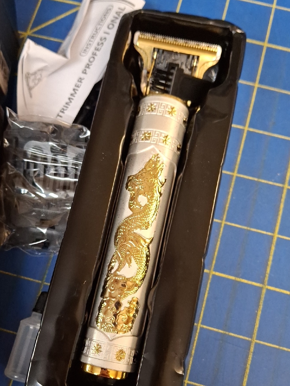 Profession Cut & Shave Vintage T9 trimmer T-blade New Dragon Design